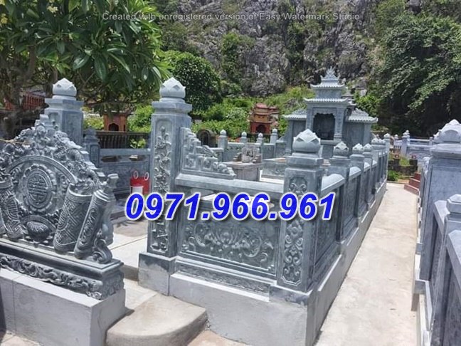 Mẫu lăng mộ đá mỹ nghệ Ninh Bình đẹp - nghĩa trang nhà mồ