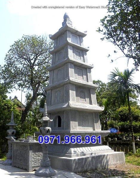 Mẫu tháp mộ đá đẹp quảng ngãi bình định phú yên - bảo tháp bằng đá mộ hình tháp