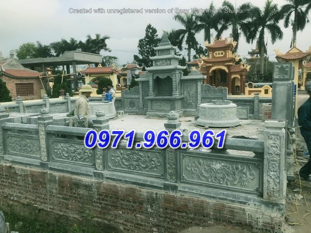 giá bán Mẫu lăng mộ đá Ninh Bình đẹp - nghĩa trang nhà mồ