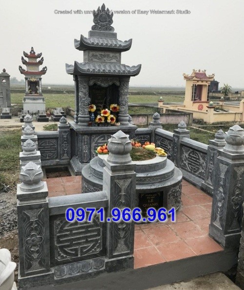 mẫu nghĩa trang đá đựng tro cốt đẹp - khu lăng mộ nhà mồ