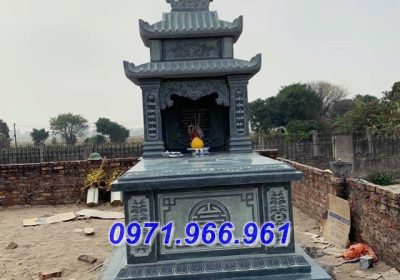 60 mẫu mộ đá hai mái cất tro cốt đẹp - nhà mồ lăng mộ đẹp