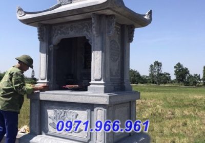 006+ mẫu mộ đá một mái tại bắc giang - lăng mộ đẹp