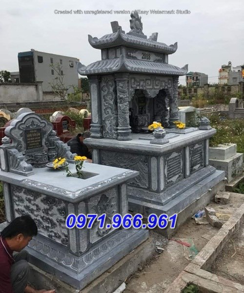 10 mẫu nhà mồ đá đôi đẹp bán kom tum