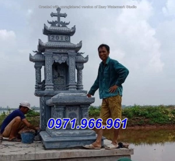 11+ mẫu nhà mồ đá công giáo đẹp tại bình thuận