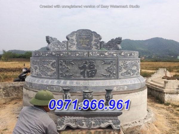 21+ mẫu mộ đá tròn tại hà nam - bán tro cốt đẹp