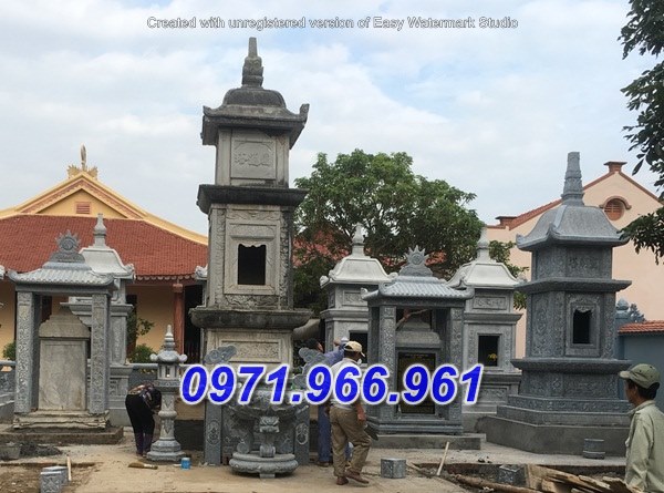 37+ mẫu tháp mộ đá nguyên khối đẹp bán