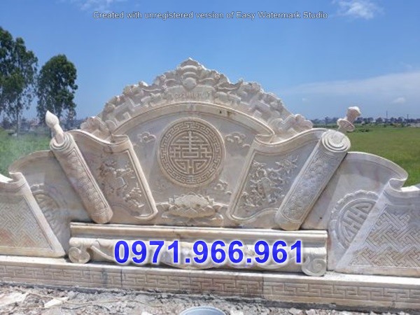 bắc kạn+ 17 mẫu cuốn thư bằng đá - bình phong đẹp