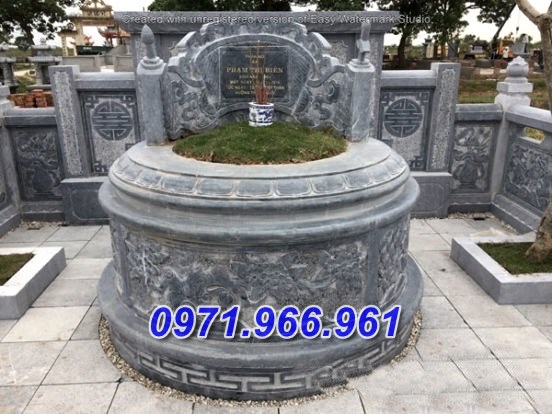 hòa bình mẫu mộ tròn đá cất đựng tro cốt - bán lăng mộ đẹp