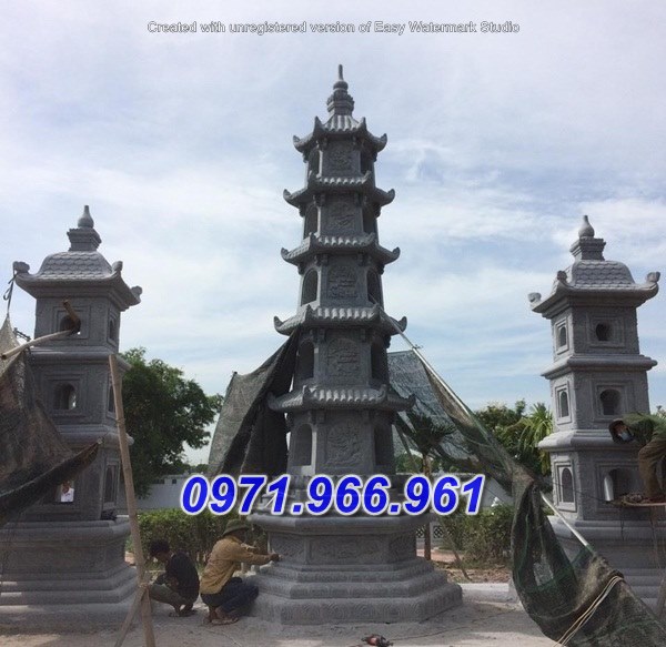 hưng yên+ 43 mẫu tháp mộ đá đẹp bán