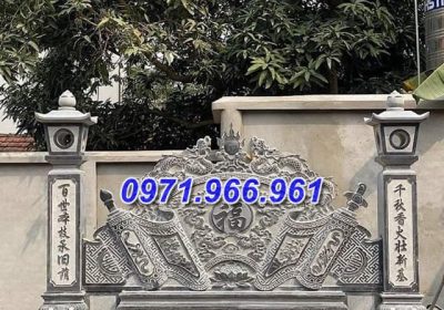 kích thước mẫu cuốn thư đá nhà thờ đẹp bán tại vĩnh phúc