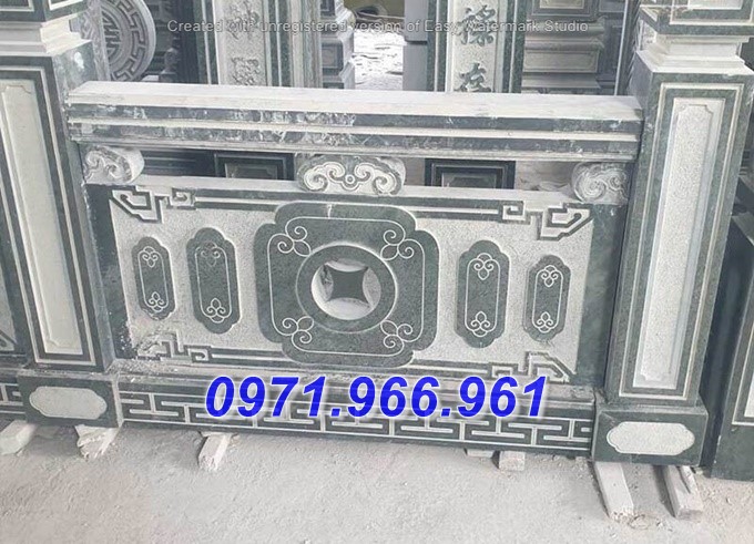 kom tum + 16 mẫu lan can tường rào bằng đá đẹp