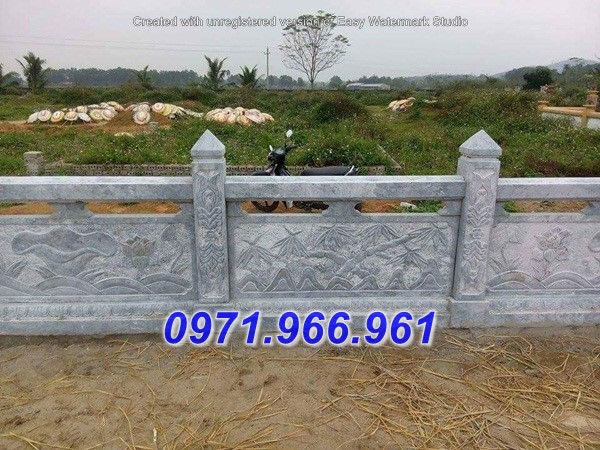 kom tum + 16 mẫu lan can tường rào đá đẹp