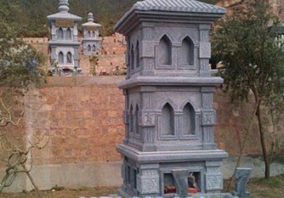lắp đặt mẫu mộ tháp đá bán tiền giang - bảo tháp đẹp