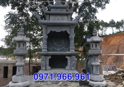 mẫu cây đá thờ thần linh tại lạng sơn - am miếu đẹp