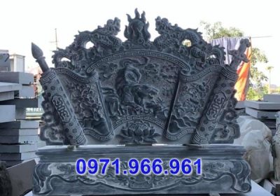 mẫu cuốn thư bằng đá xanh - tắc môn đẹp