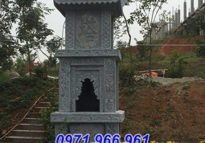 mẫu mộ bảo tháp bằng đá hiện đại đẹp - bán tro cốt