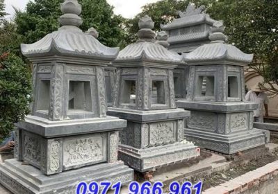 mẫu mộ tháp bằng đá ninh bình đựng tro cốt - bảo tháp đẹp