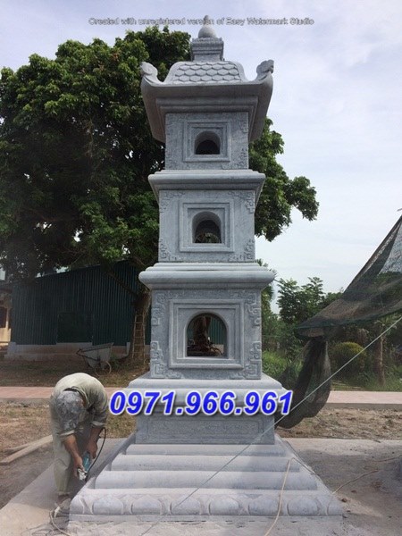 mẫu mộ tháp đá ninh bình đẹp bán