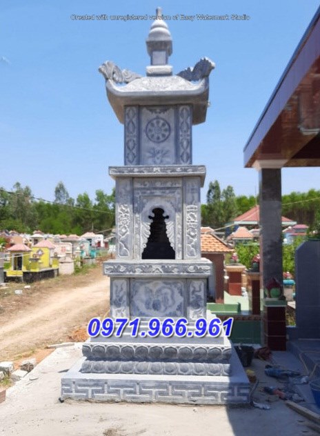 mẫu tháp mộ bằng đá thanh hóa đẹp bán