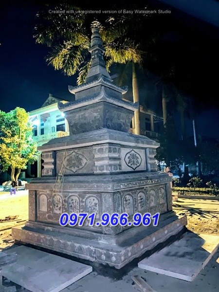 mẫu tháp mộ sư bán tây ninh - mộ tháp đá đẹp