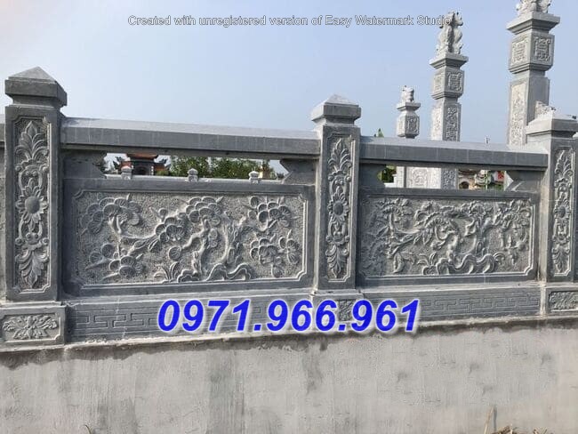 ninh thuận + 14 mẫu lan can tường rào đá đẹp