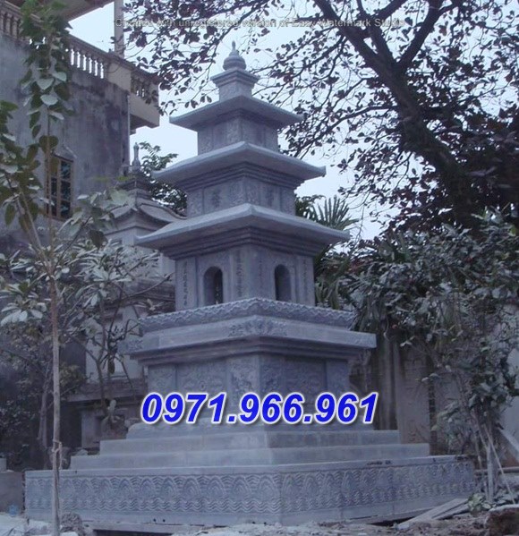 003 + mẫu tháp mộ bằng đá tự nhiên đẹp