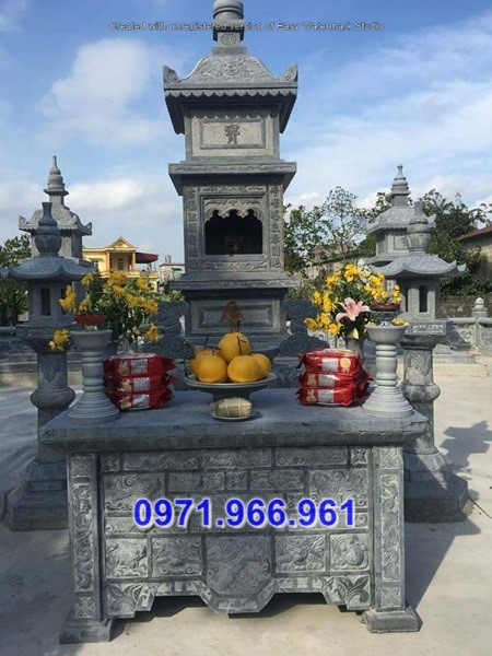 003 + mẫu tháp mộ đá tự nhiên đẹp