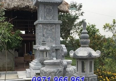 06+ bán mẫu mộ tháp đá đơn giản đẹp