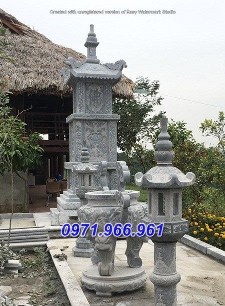 06+ bán mẫu mộ tháp đá đơn giản đẹp