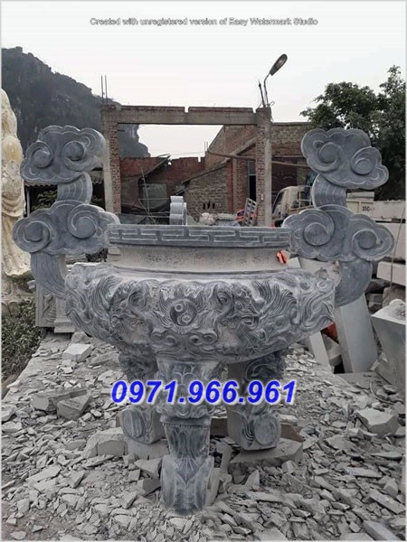 27 + mẫu lư hương đá từ đường đẹp bán