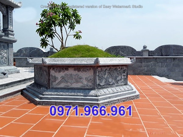 36 mẫu mộ tròn bằng đá ninh bình đẹp