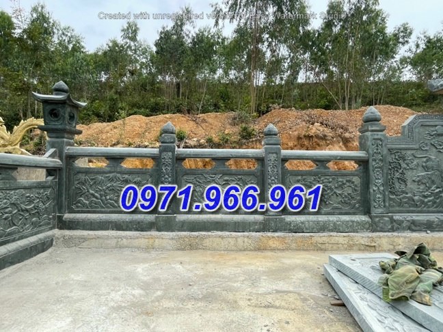 39 mẫu lan can lăng mộ bằng đá đẹp tại hậu giang