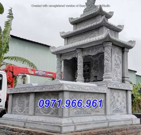 bạc liêu + 21 mẫu nhà mồ đôi bằng đá đẹp - bán lăng mộ