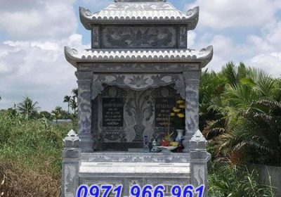 bán + 002 mẫu mộ đá đôi song thân đẹp