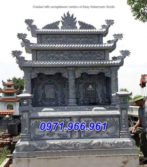 bán + 002 mẫu mộ đôi song thân bằng đá đẹp