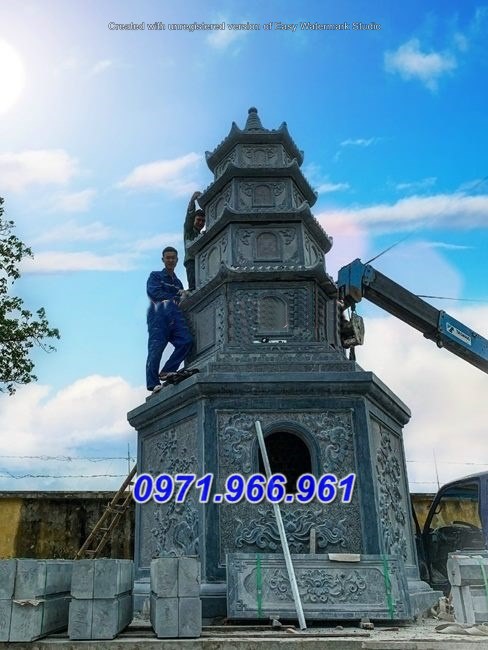 bán + 07 mẫu tháp mộ sư bằng đá đẹp