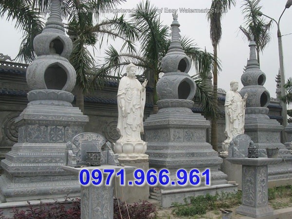 bán + 08 mẫu mộ bảo tháp phật giáo bằng đá đẹp