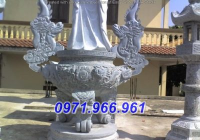 bán + 21 mẫu lư hương đá đền đình chùa đẹp