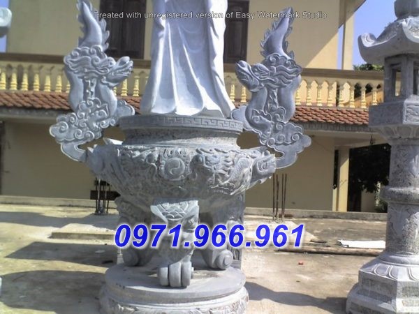 bán + 21 mẫu lư hương đá đền đình chùa đẹp