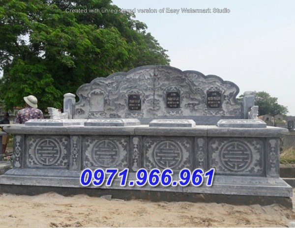 bến tre + 23 mẫu nhà mồ đá đôi đẹp bán