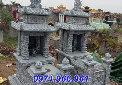 bình định + 02 mẫu nhà mồ đá hai mái đẹp bán