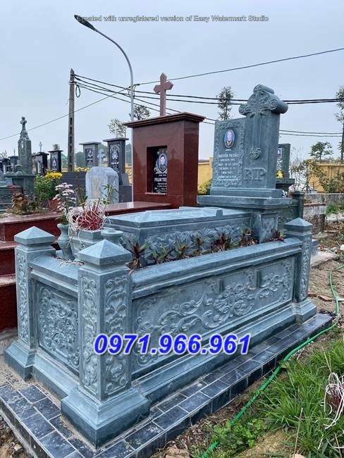 bình dương + 21 mẫu nhà mồ đá công giáo đẹp