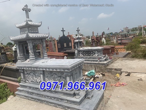 bình phước + 22 mẫu nhà mồ đá công giáo đẹp
