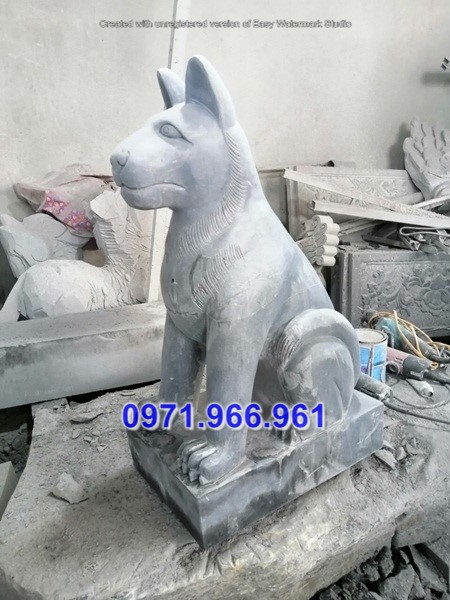 cao bằng + 35 mẫu chó canh cổng bằng đá đẹp