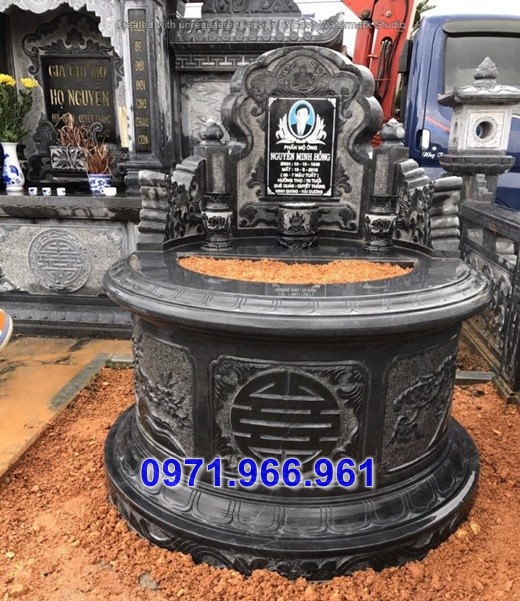 hà giang + bán 31 mẫu mộ tròn bằng đá đẹp