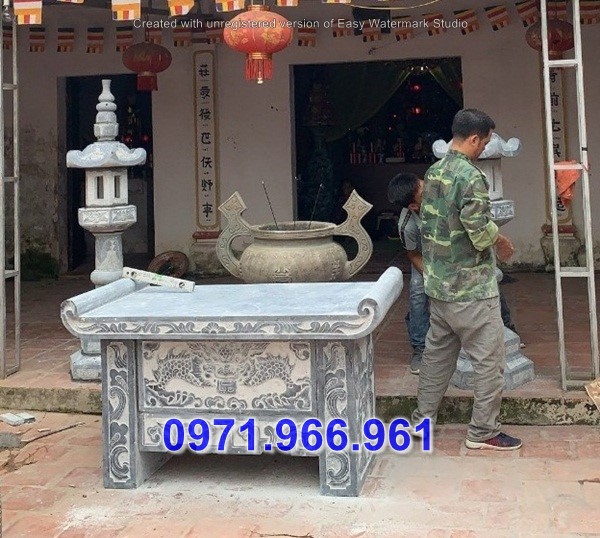 hải dương + 07 mẫu ban lễ đá - bàn thờ đẹp