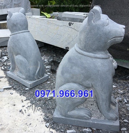 hải dương + bán 30 mẫu chó phong thủy bằng đá đẹp