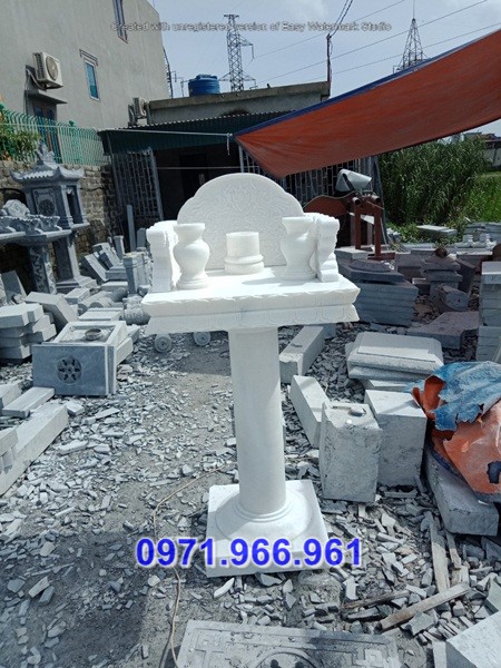 hải phòng + bán 26 mẫu cây hương thờ bằng đá đẹp
