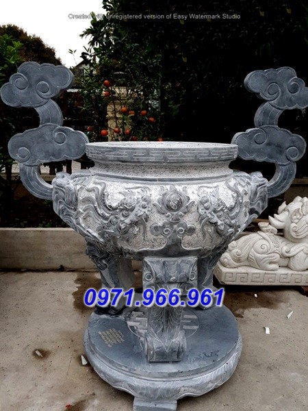 hòa bình + 18 mẫu lư hương đá đẹp