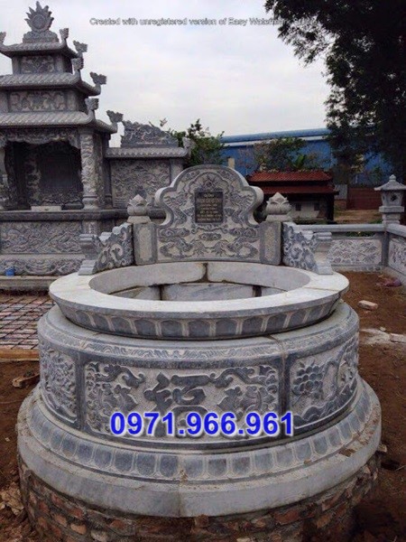 lào cai + 26 mẫu mộ đá tròn đẹp bán